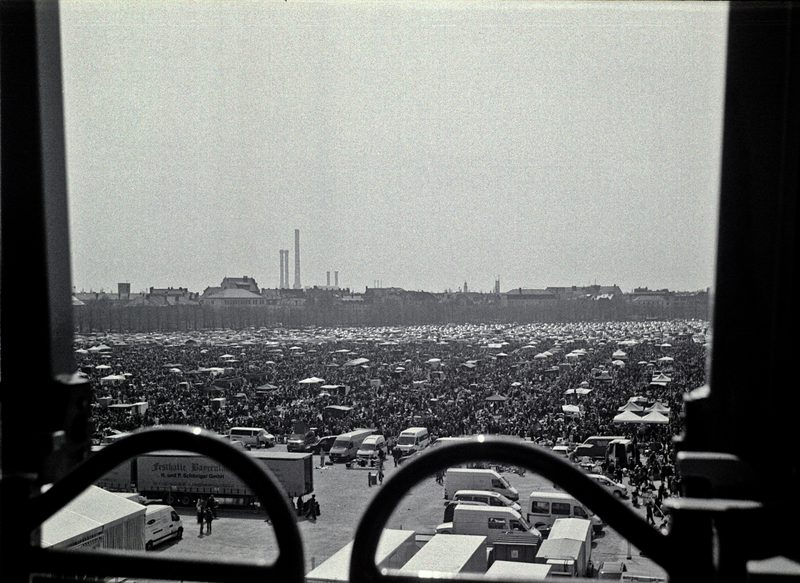 from above