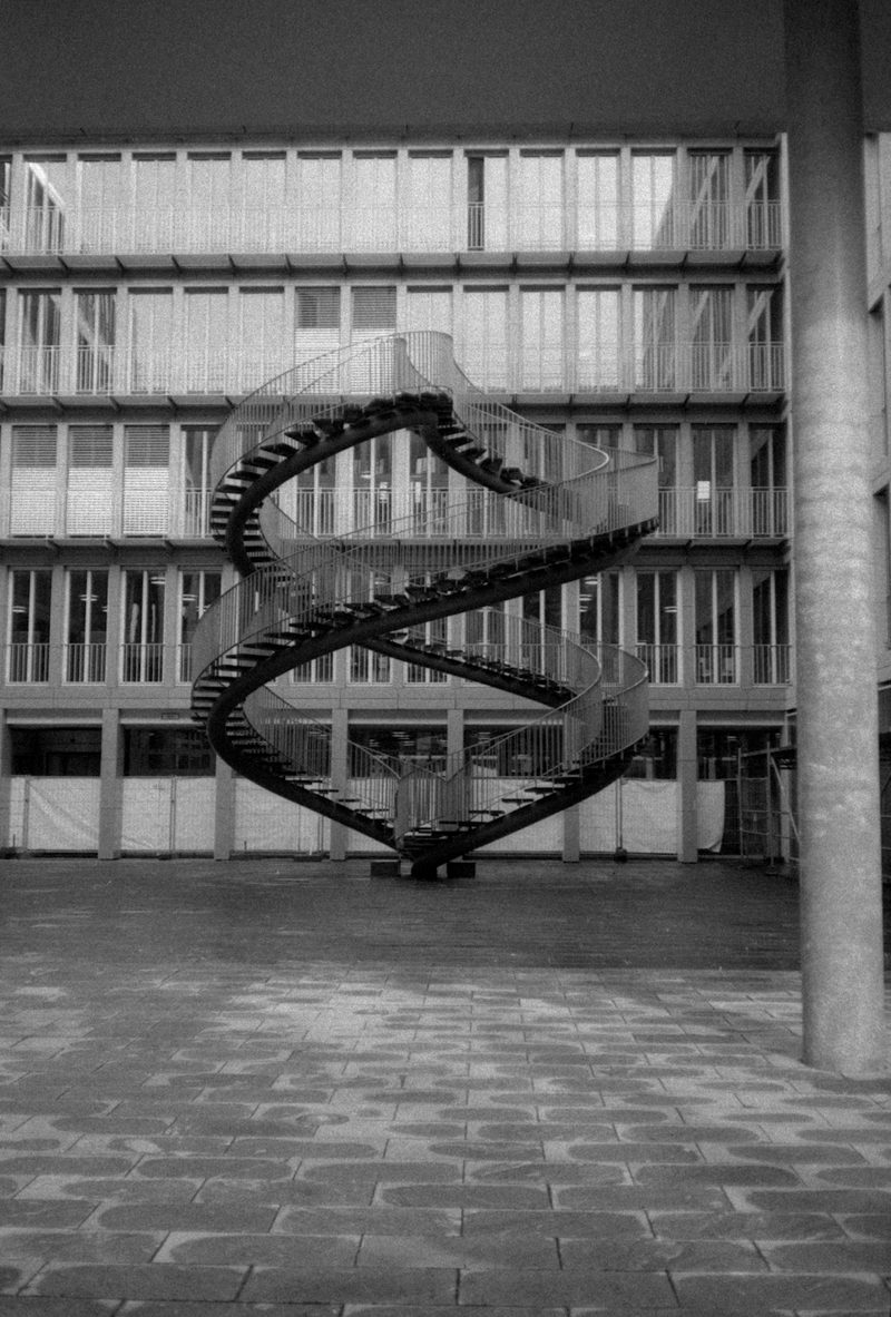 Twirly stairs
