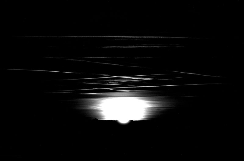 Sun. Set. Black.