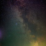 The Milky way above Sudelfeld